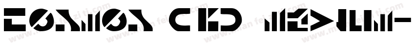 Cosmos (R) Medium字体转换
